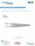 Product Sheet - Carmalt Splinter Forcep